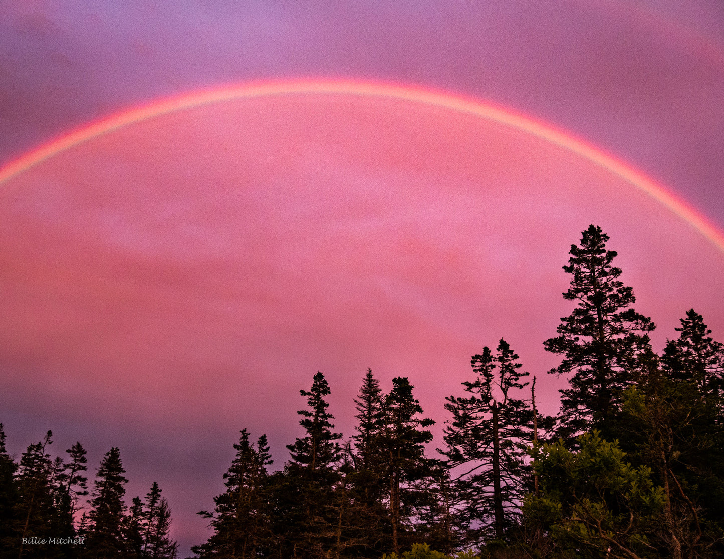 June calendar photo taken from Bernard, Maine.