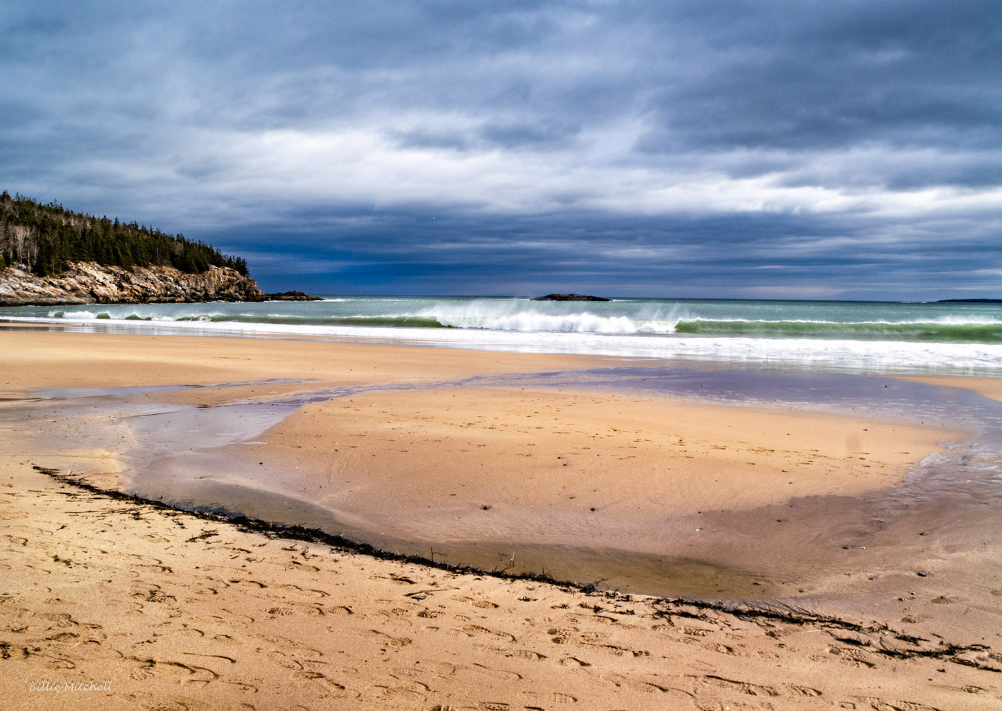 March calendar photo of Sand Beach
