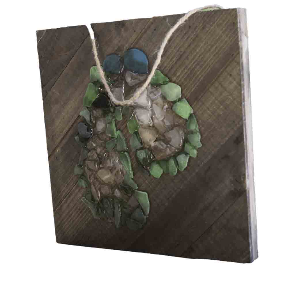 Sea Glass Art-Mount Desert Island, Maine