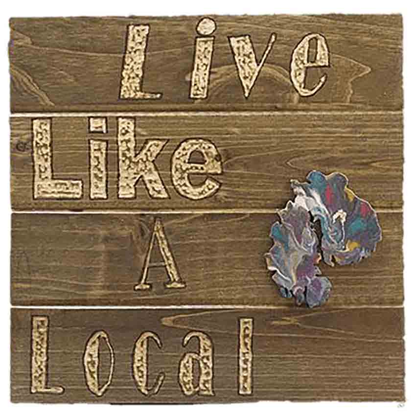 Sign - Live Like A Local, MDI