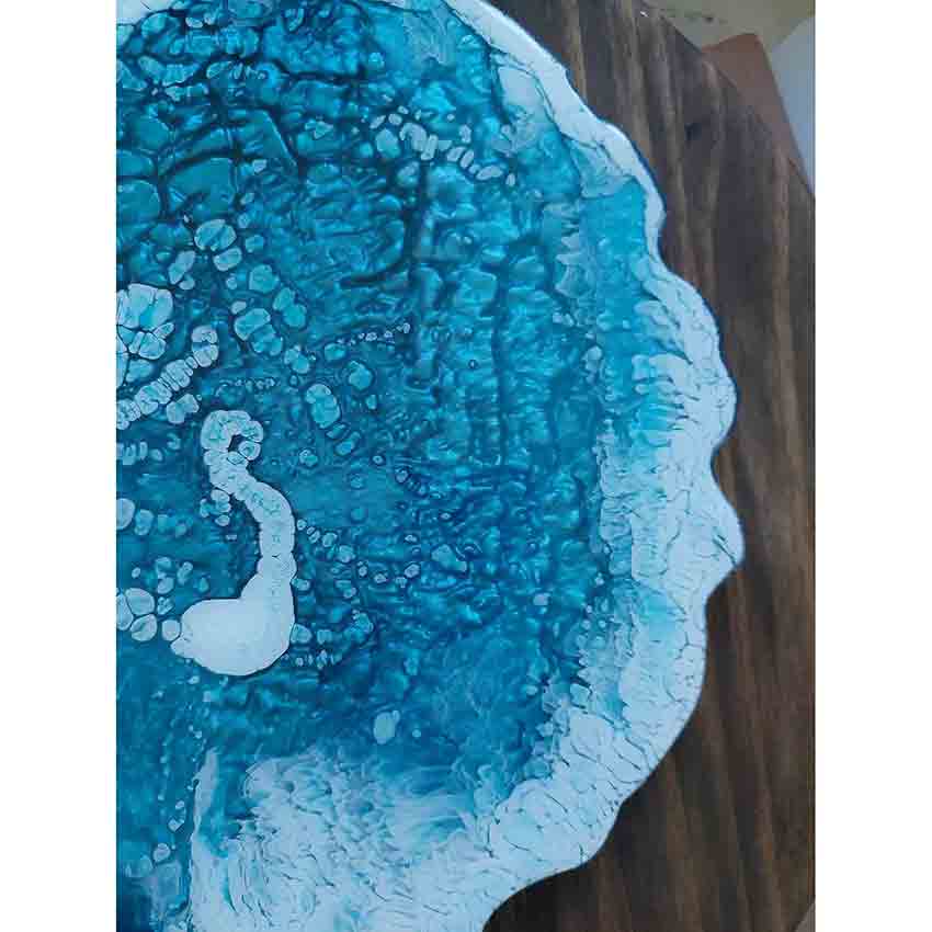 Center Piece - Agate, Ocean InspiredCenter Piece - Agate, Ocean InspiredAccent Trays