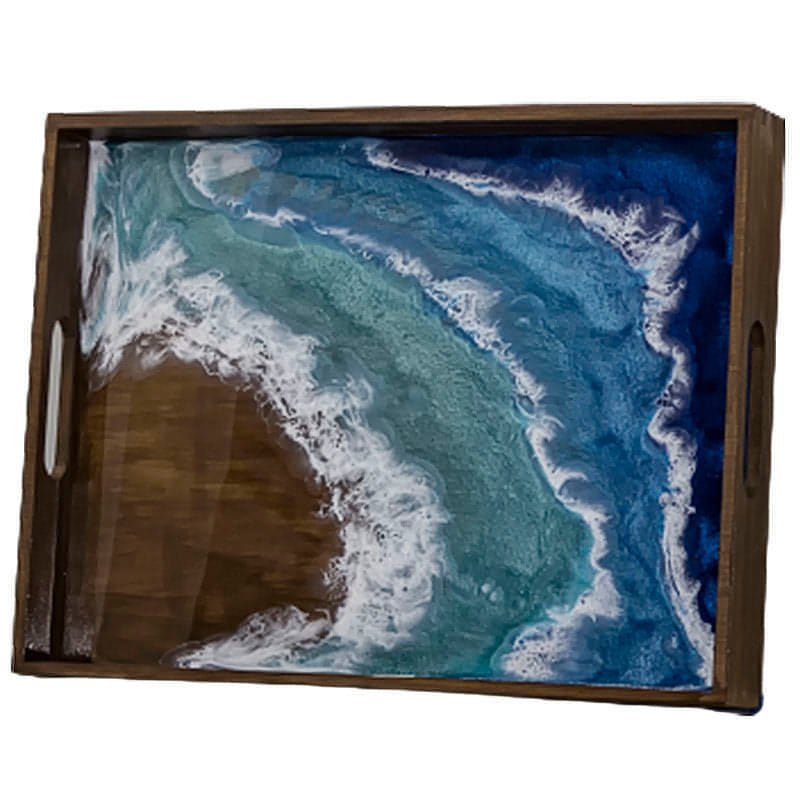 Serving Tray - Ocean ThemedServing Tray - Ocean ThemedServing Tray