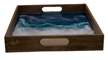 Serving Tray - Ocean ThemedServing Tray - Ocean ThemedServing Tray