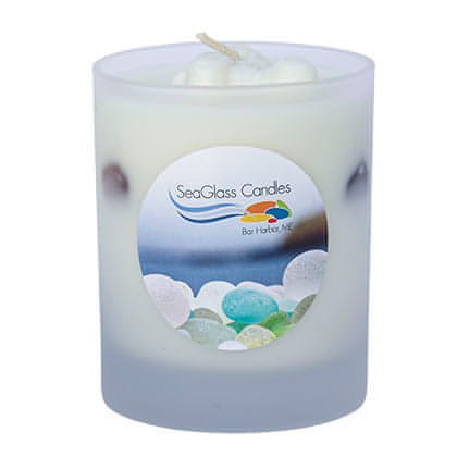 Sea Glass Candle-8 oz. UnscentedSea Glass Candle-8 oz. UnscentedCandle
