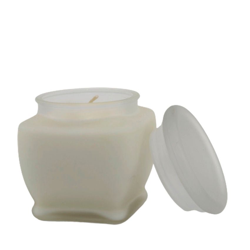 Square Frosted 10 oz. Candle with LidSquare Frosted 10 oz. Candle with LidCandle
